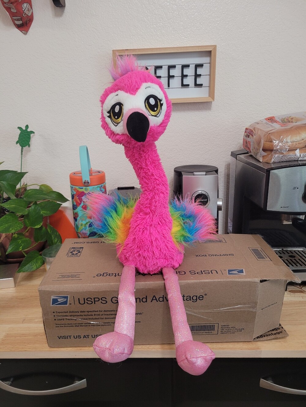 Zuru Pets Alive Frankie The Funky Flamingo Electronic Animated Dancing Plussh